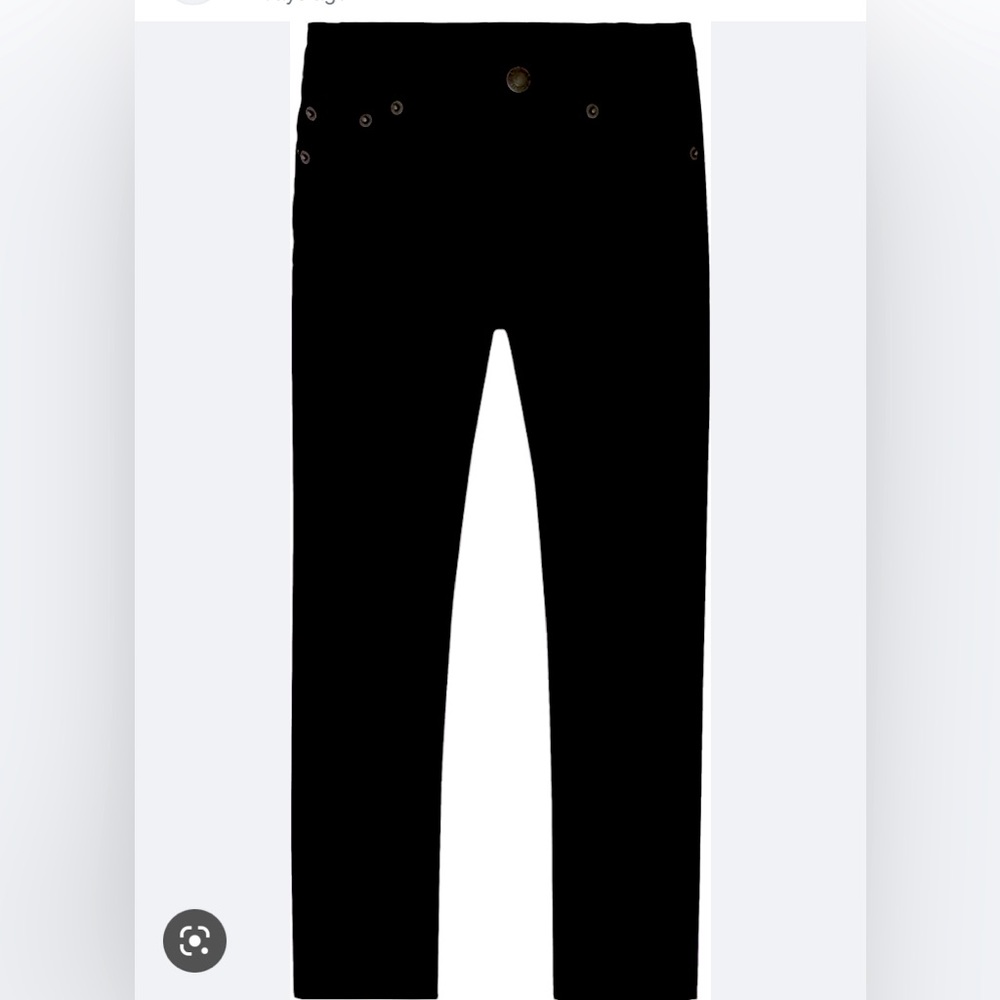 Boys Black Levi’s  511 slim fit soft brushed pants size 12R